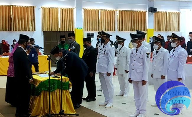 Lantik Pejabat Struktural, Wabup Saiful Arif; Pahami tupoksi dan kerja keras