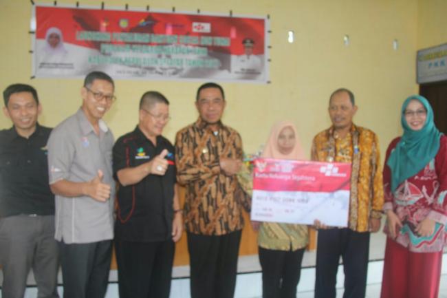 Wakil Bupati Launching Penyaluran Bantuan Sosial Nontunai PKH  Kabupaten Kepulauan Selayar 