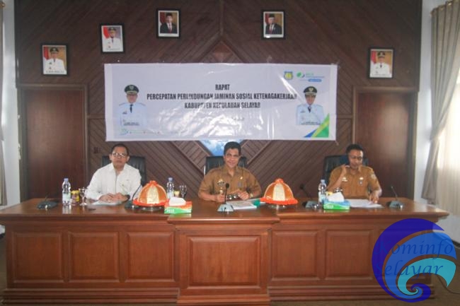 Pemkab Bersama BPJSTK Rakor Percepatan Perlindungan Jaminan Sosial