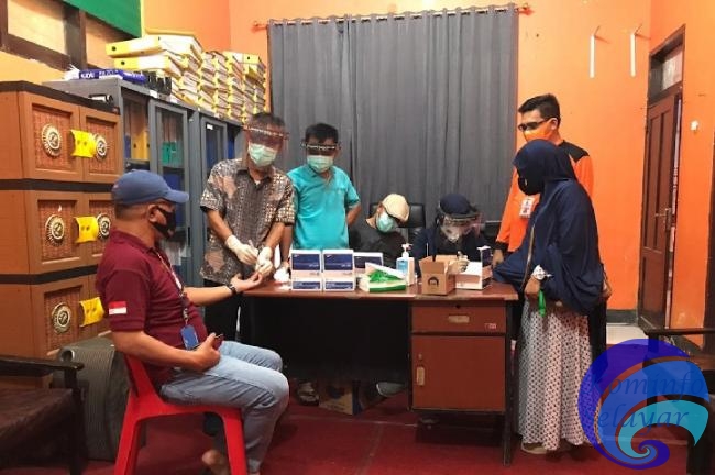 Tim GTPPC19 Kepulauan Selayar Jalani Rapid Test Covid-19, Hasilnya Non Reaktif