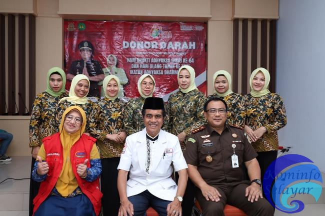Saiful Arif Apresiasi Kegiatan Aksi Donor Darah Kejaksaan Negeri Selayar