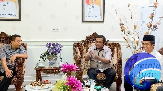 Basli Ali-Saiful Arif Sambut Kunjungan Silaturrhim Kepala BPK RI Perwakilan Sulsel