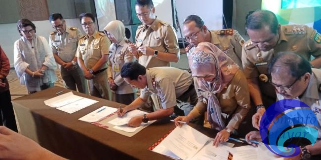 Bupati Kepulauan Selayar Teken MOU Dengan KPK dan Perjanjian Kerja Sama Dengan BPN