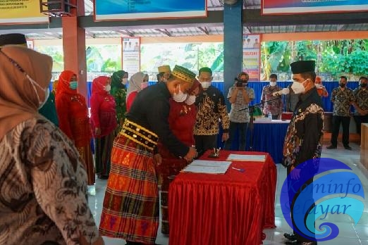 Wabup Kepulauan Selayar Lantik 27 Kepsek dan Pengawas Sekolah