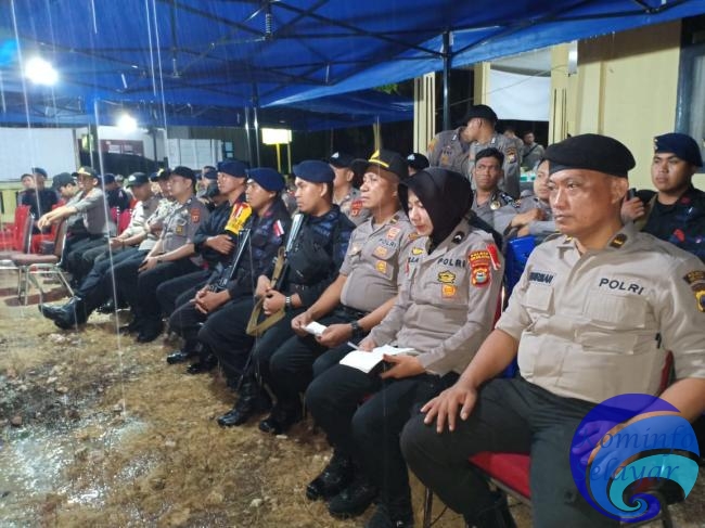 Pengamanan Pemilu, 126 Personil BKO Polda Sulsel Siap Backup Polres Selayar
