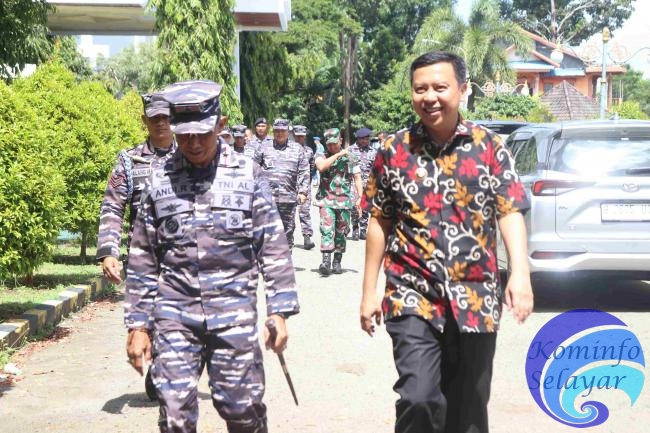Danlatamal VI Makassar Kunker ke Selayar Sekaitan Rencana Pembangunan Lanal Tipe C