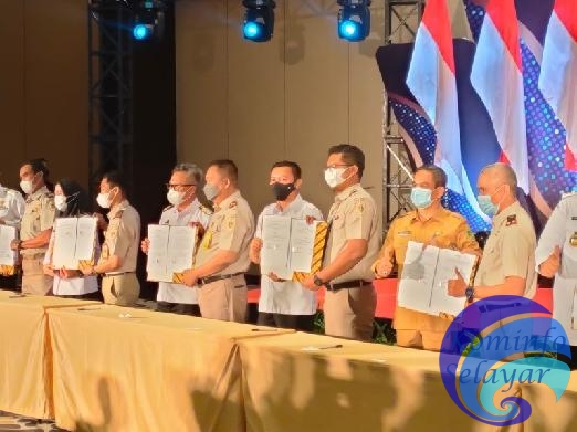 Bupati dengan Kepala Kantor Pertanahan Teken MoU, Ini Tujuannya