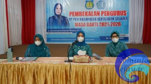 Baru dilantik TP. PKK Kepulauan Selayar gelar pembekalan bagi anggota baru