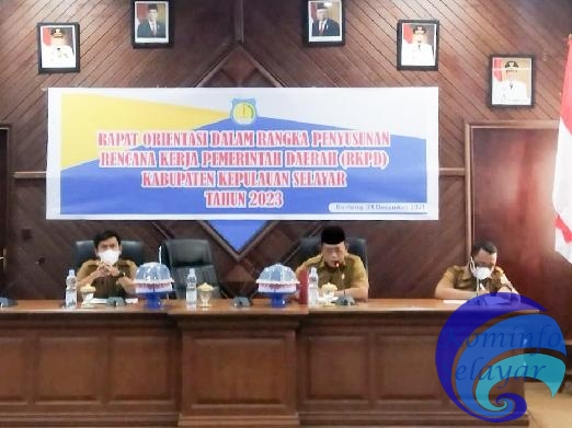 Bappelitbangda Rapat Orientasi Penyusunan RKPD 2023