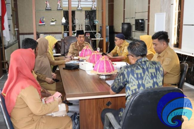 Evaluasi Pengelolaan Aplikasi SP4N Lapor, Wabup Imbau peran Admin OPD Perlu Ditingkatkan