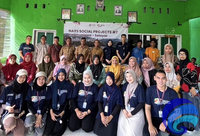 Terjunkan 11 Delegasi, NAYS Indonesia siap mengabdi Di Desa Laiyolo Baru Selayar