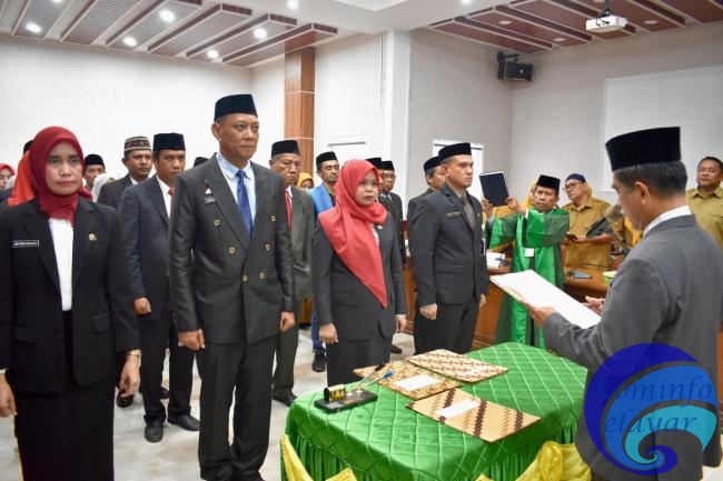 Wabup Selayar Lantik dan Mengukuhkan Sejumlah Pejabat Pimpinan Tinggi Pratama dan Pejabat Fungsional