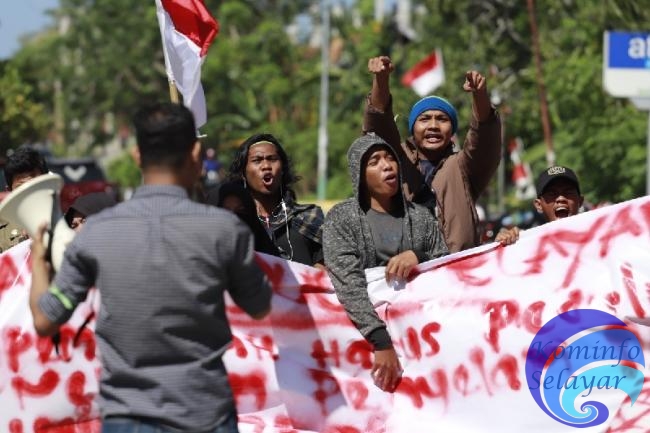 Aksi Damai APN Desa Nyiur Indah Menyoal Pelarangan Kompresor, Berikut Penegasan Bupati Selayar