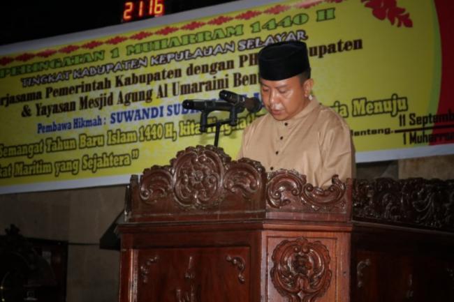 H. Muh Basli Ali : Jadikan Tahun Baru Islam Sebagai Ajang Transformasi Diri ke Arah Yang Lebih baik
