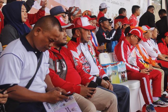 Wabup Kepulauan Selayar Hadiri Pembukaan Porda Sulsel XVI 2018