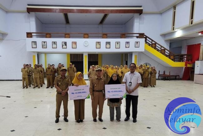 BPJSTK Salurkan Santunan JKM untuk 2 Pegawai ASN dan Non ASN Pemkab Selayar