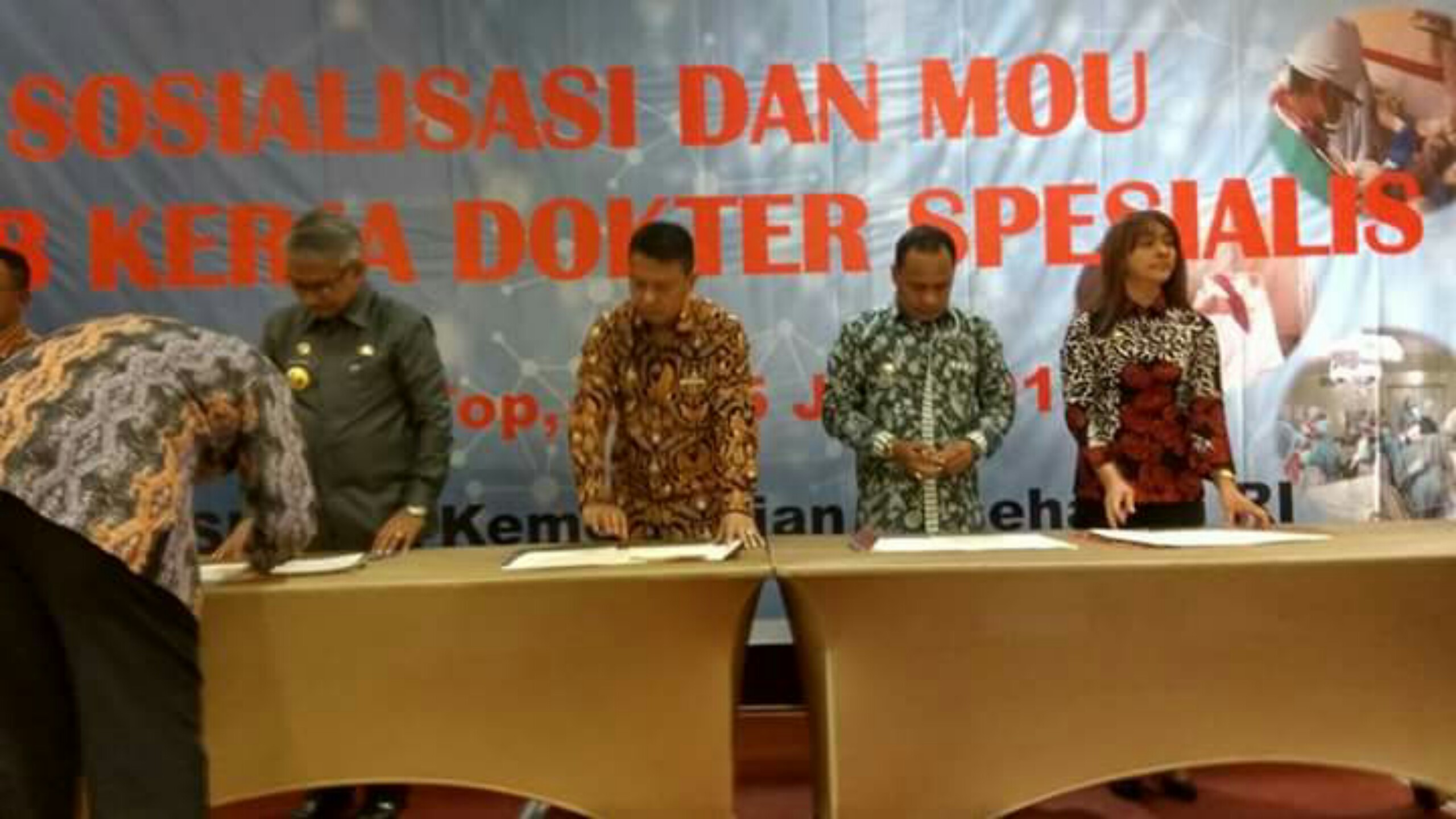 Bupati Kepulauan Selayar Teken MOU WKDS