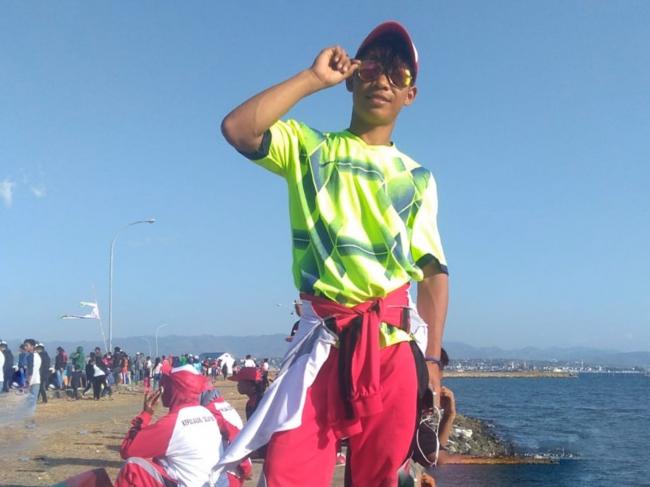 Atlet Dayung Selayar, Azis Budiman Peraih Medali Emas Berduka 