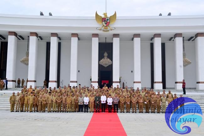 Bupati Basli Ali Hadiri Undangan Presiden Jokowi di IKN