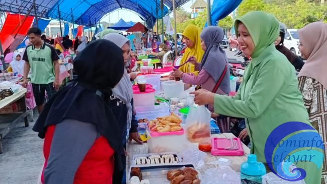 Kodim 1415 Selayar Gelar Bazar Ramadan Serentak di Seluruh Jajaran Kodam XIV/HSN
