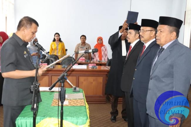 Sekda Kepulauan Selayar Lantik Tiga Pejabat Pimpinan Tinggi Pratama