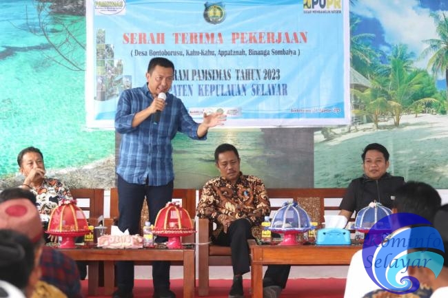 Bupati Basli Ali Resmikan Pamsimas di Desa Bontoborusu