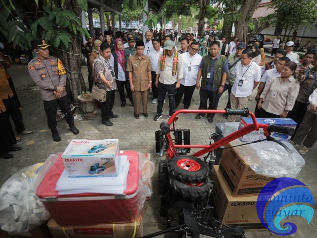 Kemensos Berikan Bantuan di Sektor Kelautan, Pertanian, dan UMKM Bagi Masyarakat Selayar