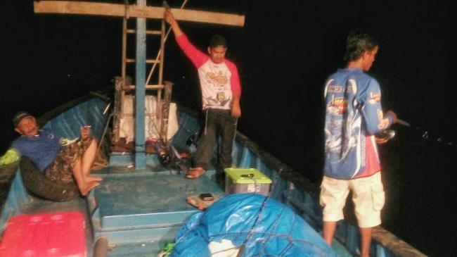 Laporan Posko Orari Selayar, Begini Suasana Lomba Mancing di Spot Bajangan Dua