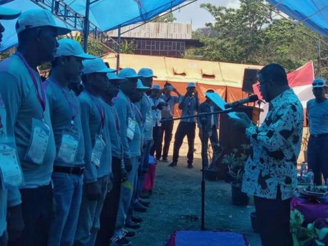 Buka Kemah FKUB, Wabup Sekaligus Canangkan Desa Binanga Sombaiya Sebagai Desa Sadar Kerukunan