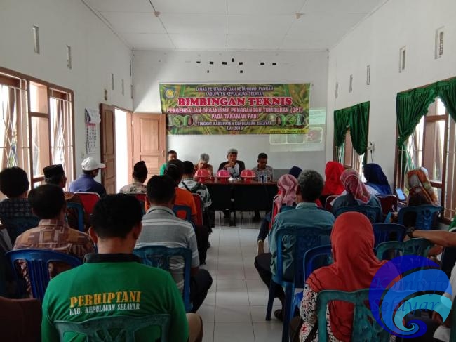 Bimtek Pengendalian OPT Dinas Pertanian dan KP, Dorong Penggunaan Pupuk Organik Ditingkatkan