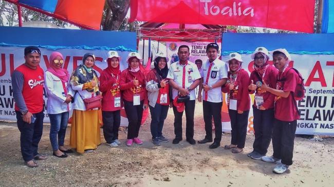 Wabup Kepulauan Selayar Kunjungi Relawan PMI Pada Giat TKRN di Purwakarta Jabar