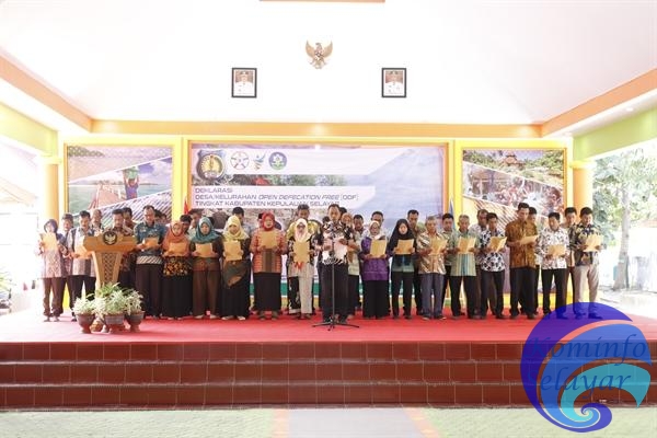 Lima Puluh Desa dan Kelurahan di Kepulauan Selayar Deklarasi ODF