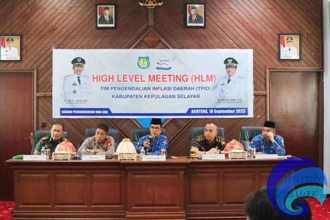 Saiful Arif Pimpin Rapat HLM TPID, Disepakati Ada Aksi Di Lapangan Berdasarkan Tupoksi