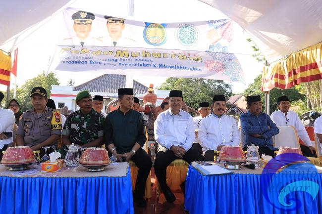 Semarak 1 Muharram1441 H, Bupati Kepulauan Selayar Lepas Peserta Pawai dan Drum Band