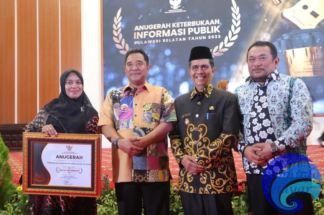PPID Pemkab Selayar Raih Penghargaan dari KIP Sulsel