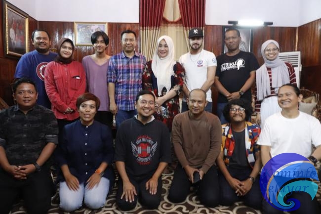 Basli Ali terima kunjungan pemain dan kru Film Tarung Sarung