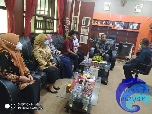 Plt. Kadis Kominfo Selayar Dampingi Anggota Komisi I DPRD Audence ke Pemprov Sulsel