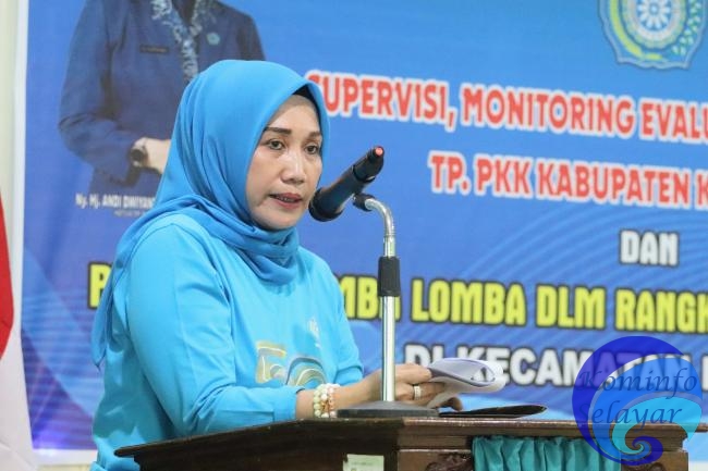 Kegiatan SMEP PKK di Kec. Benteng, Andi Musrifah Tekankan Penanganan Stunting