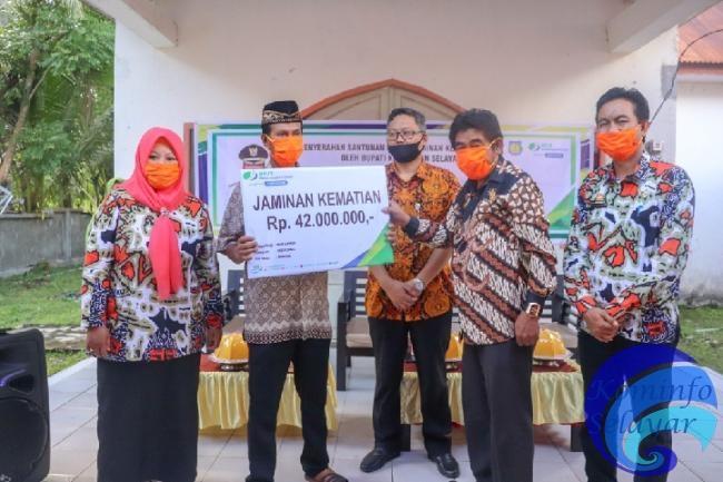 Ahli Waris Alm. Nur Hayani Warga Desa Parak Klaim JKM 42 Juta