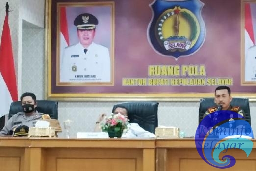 Jelang Nataru, Kajari dan Polres Silaturrahim dengan Jajaran Pemda Selayar