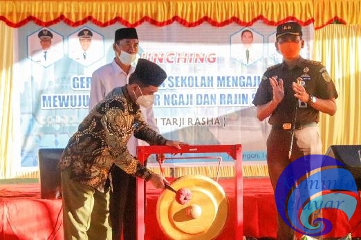 Wakil Bupati Kepulauan Selayar Launching Gerakan Warga Sekolah Mengaji