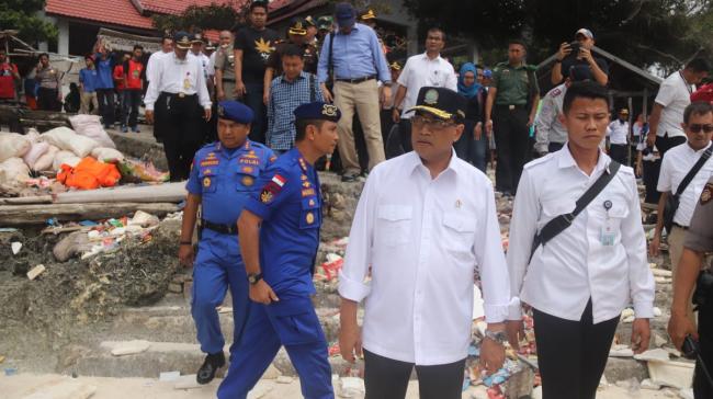 Menhub Tinjau Langsung Kecelakaan Lestari Maju