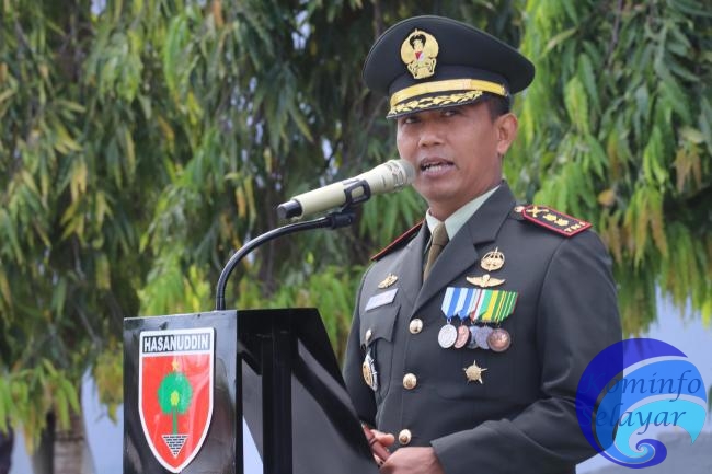 HUT ke-79 TNI, Dandim 1415 Selayar Apresiasi Pemerintah Daerah atas kerja sama dan Dukungannya