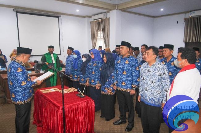 Sekda Lantik Pejabat Administrator dan PengawasLingkup Pemerintah Kabupaten Kepulauan Selayar