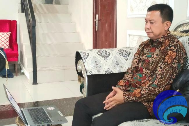 Bupati dan Wabup Selayar ikuti Hakordia 2021 secara virtual