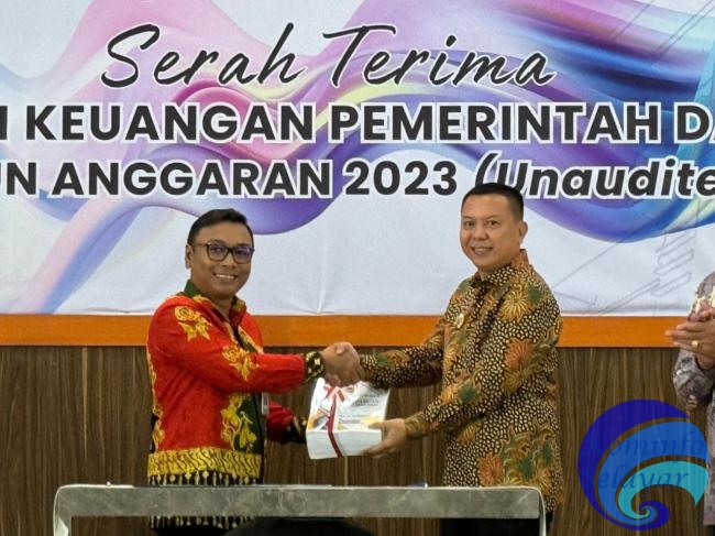 Bupati Selayar Serahkan LKPD 2023 Tepat Waktu kepada BPK RI Perwakilan Sulsel