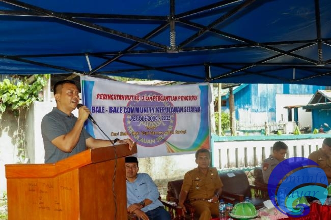 Hadir Pada Rangkaian HUT ke-3 BBC, Ini Pesan Basli Ali
