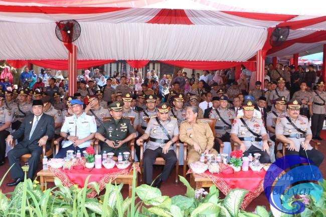 Wabup Selayar Penuhi Undangan Pelantikan Bintara di Makassar