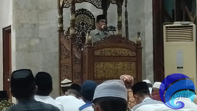 Ceramah Wabup Ajak Jemaah Budayakan One Day One Juz di Bulan Ramadan