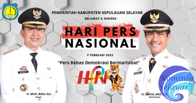 HPN 2023, Bupati Basli Ali Sampaikan Terima Kasih Pada Seluruh Insan Pers